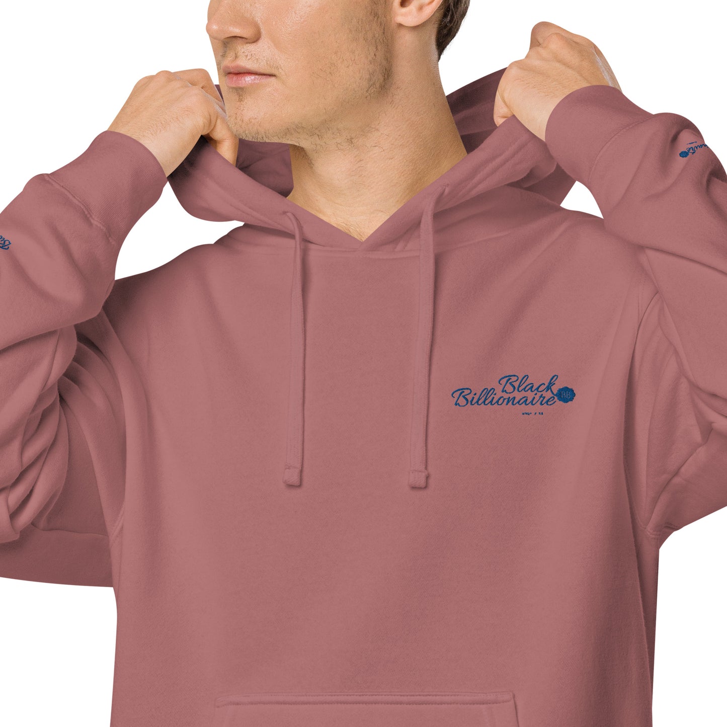 Black Billionaire Unisex pigment-dyed hoodie