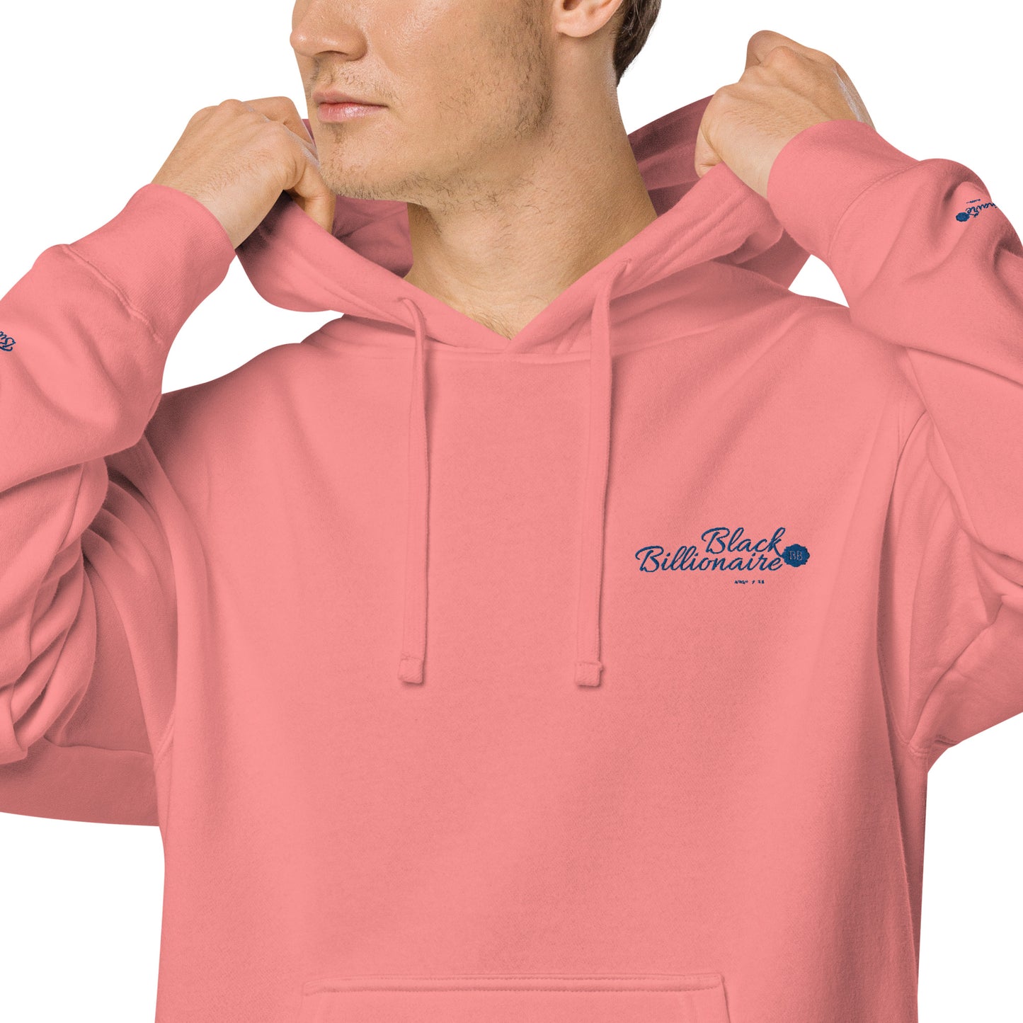 Black Billionaire Unisex pigment-dyed hoodie