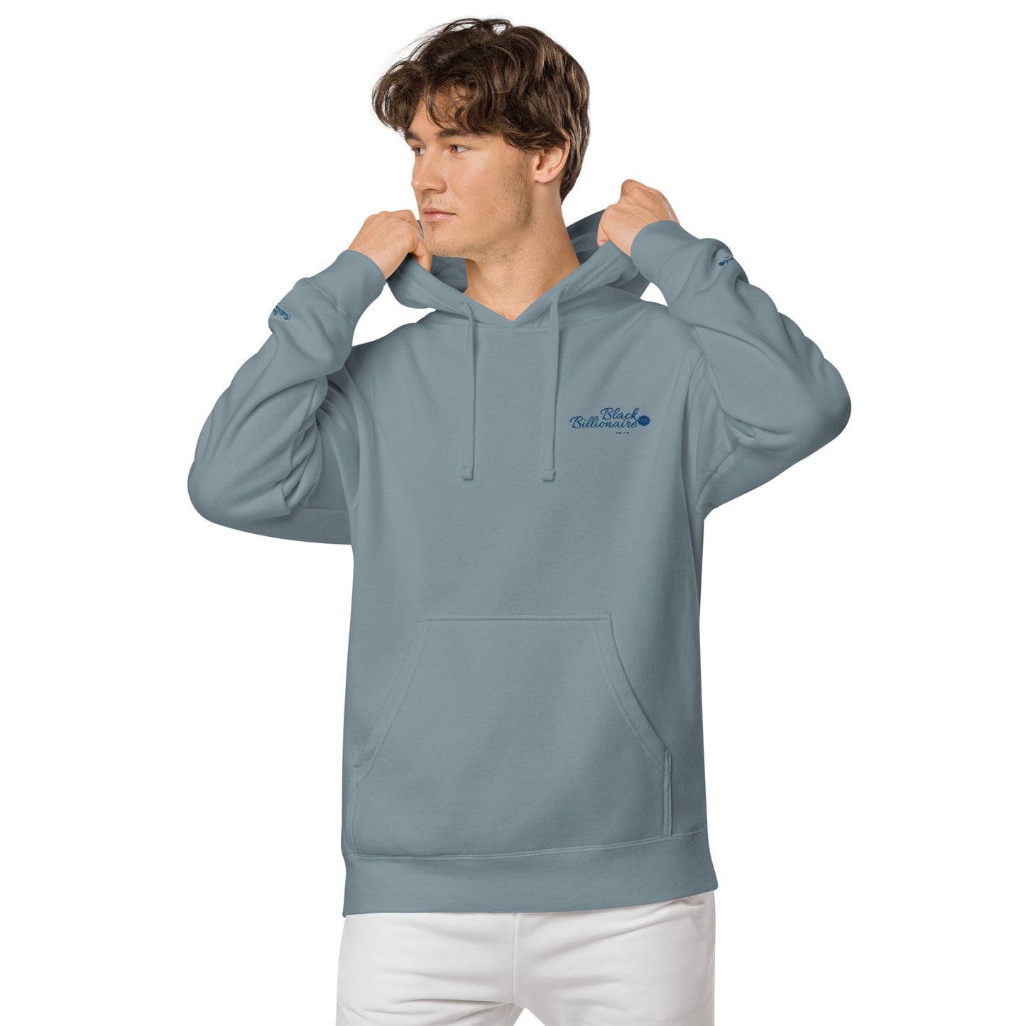 Black Billionaire Unisex pigment-dyed hoodie