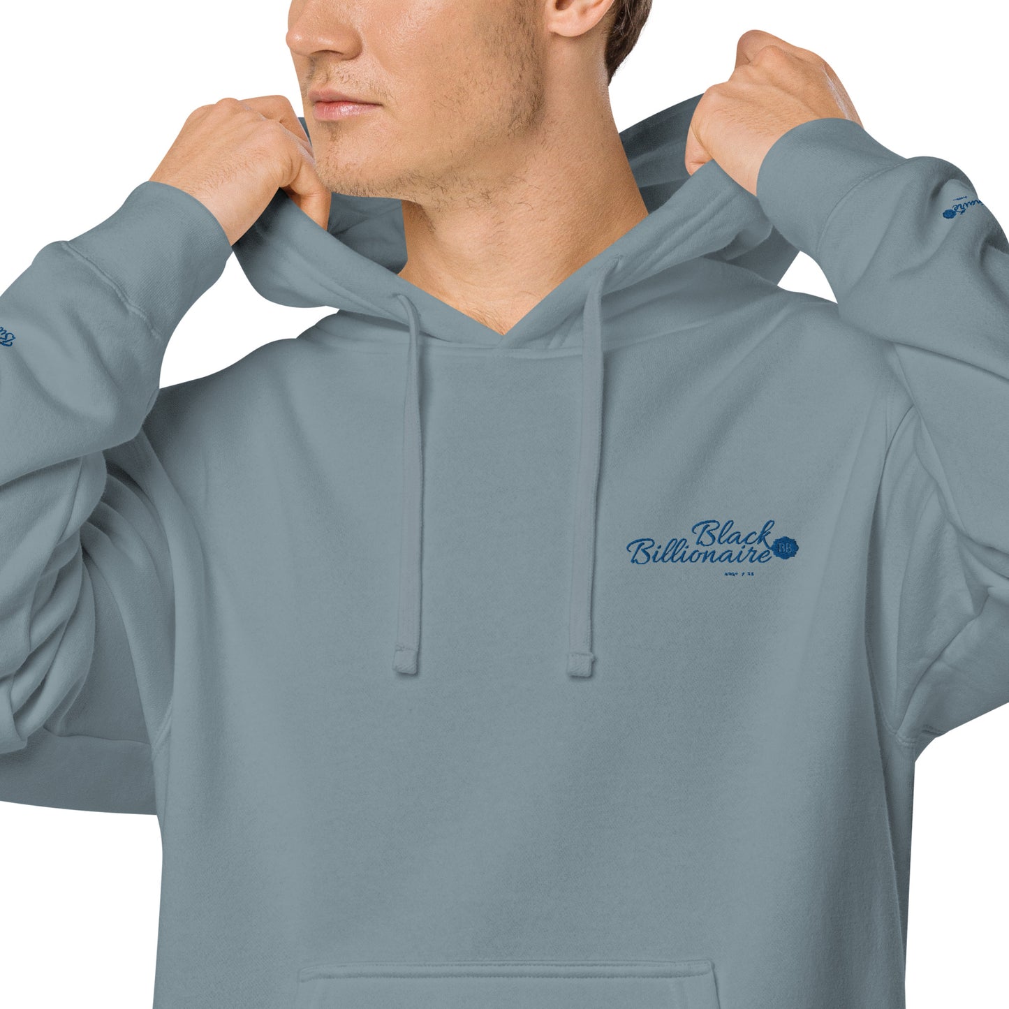 Black Billionaire Unisex pigment-dyed hoodie
