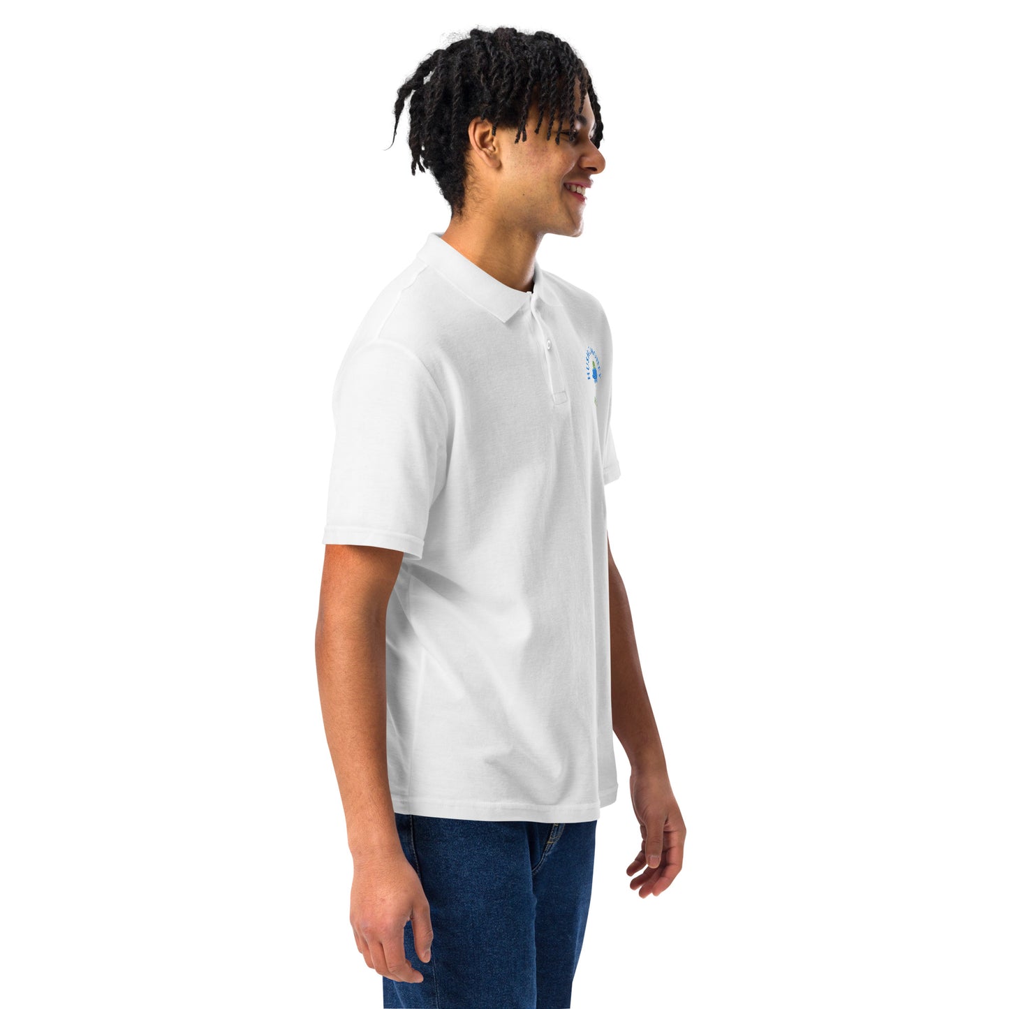 HU$H MONEY Unisex pique polo shirt