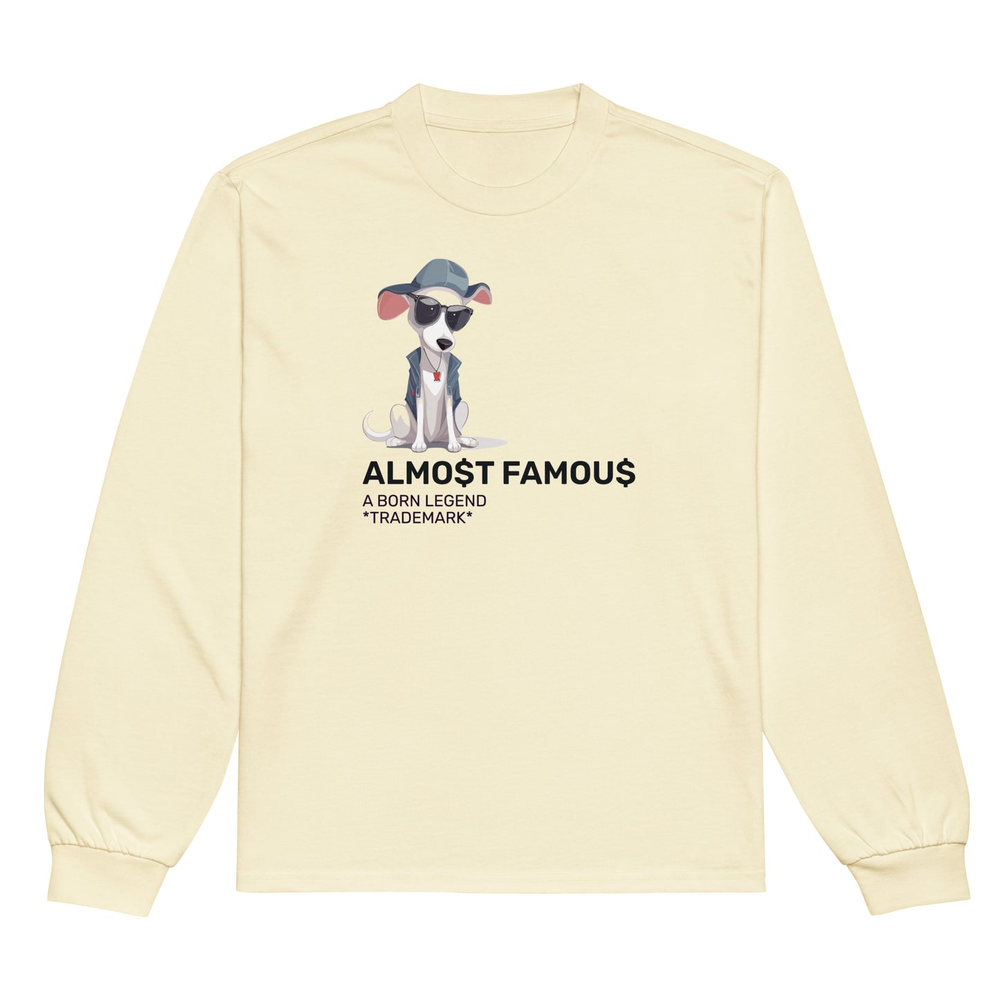 Almost Famous Premium heavyweight long sleeve shirt