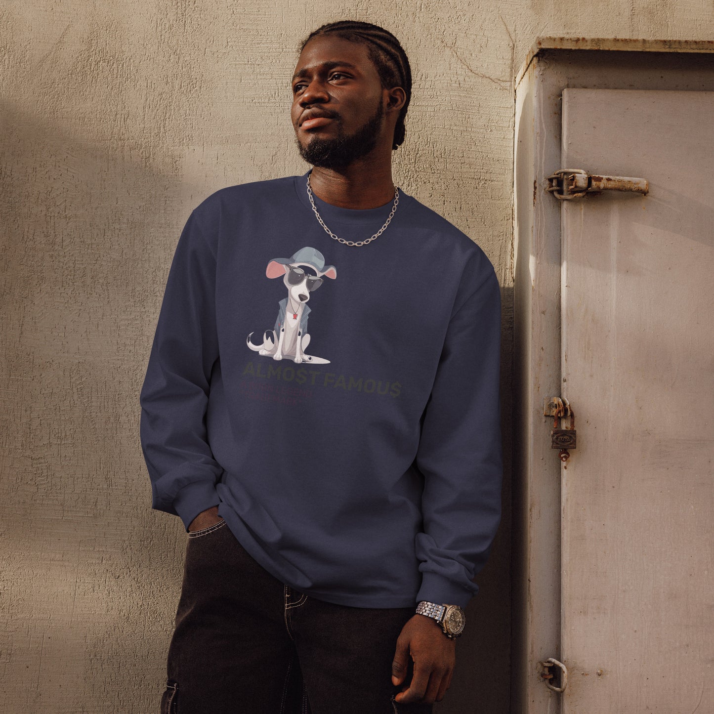 Almost Famous Premium heavyweight long sleeve shirt