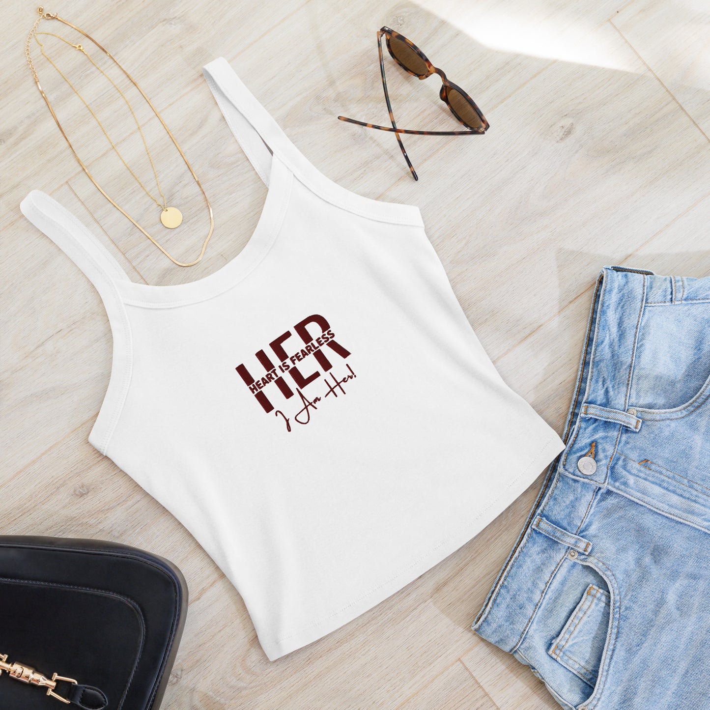 Women’s micro-rib tank top