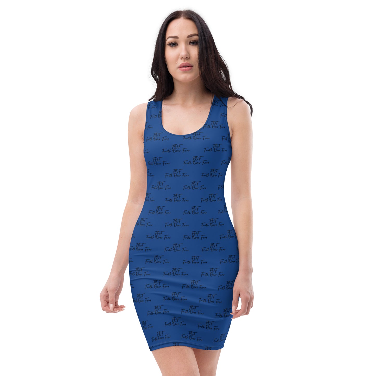 Faith Over Fear Sublimation Cut & Sew Dress
