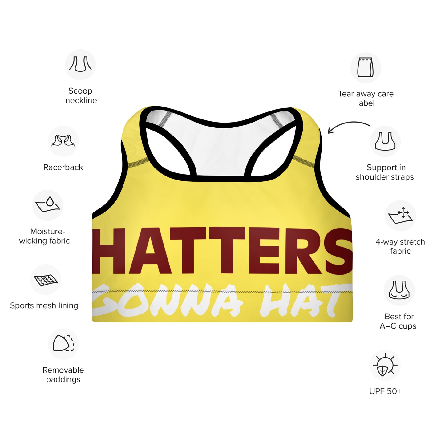 7parker (Padded Sports Bra)