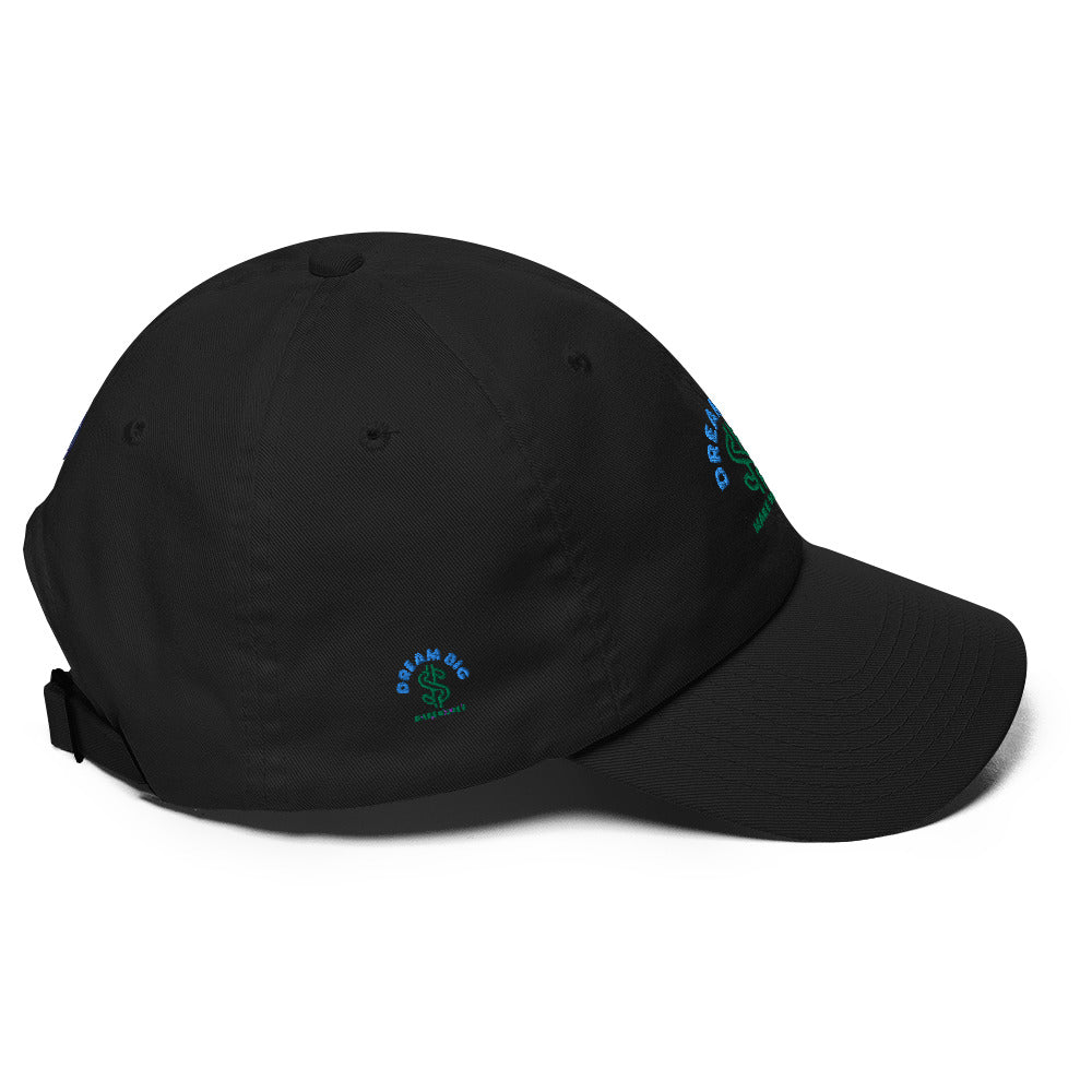 Dream Big Make Money dad's hat