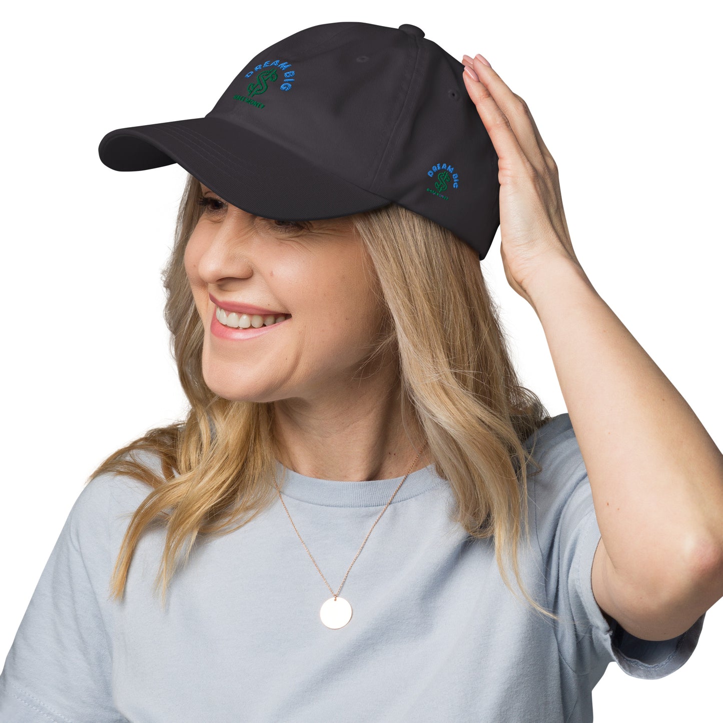 Dream Big Make Money dad's hat