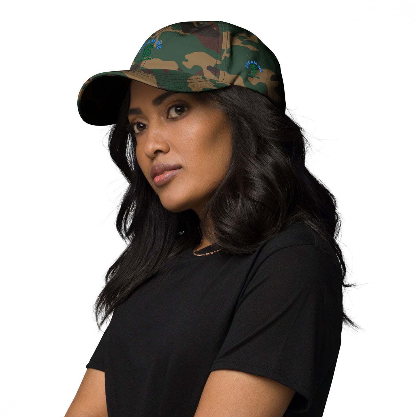 Dream Big Make Money dad's hat