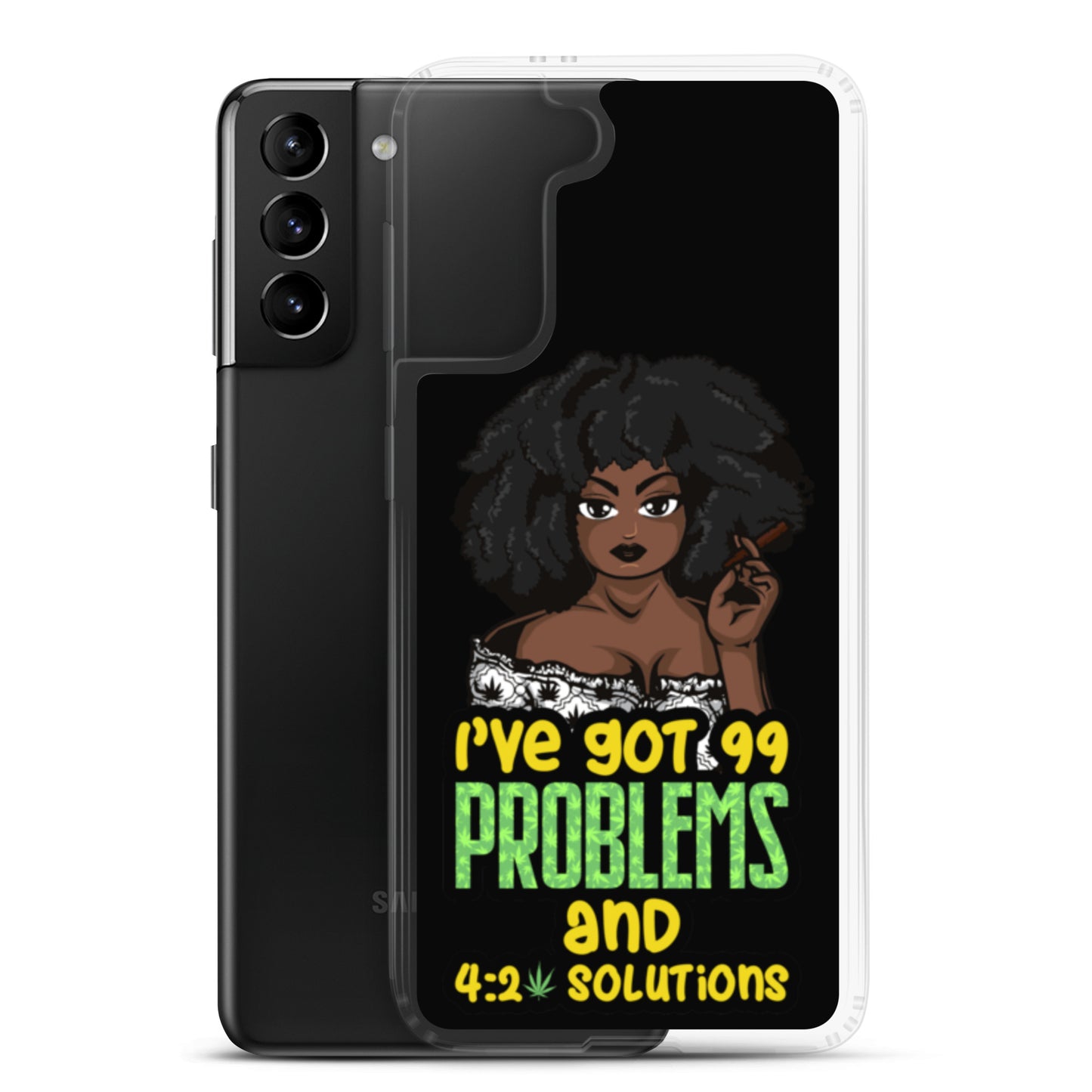 99 Problems Clear Case for Samsung®
