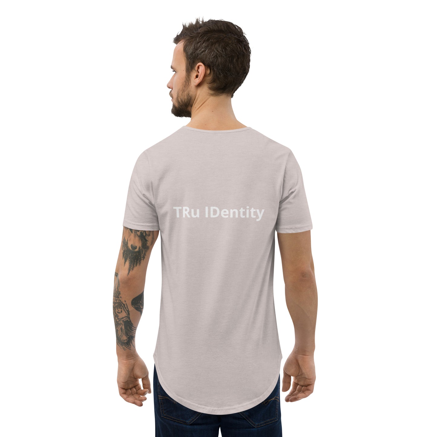 TRu IDentity Men's Curved Hem T-Shirt