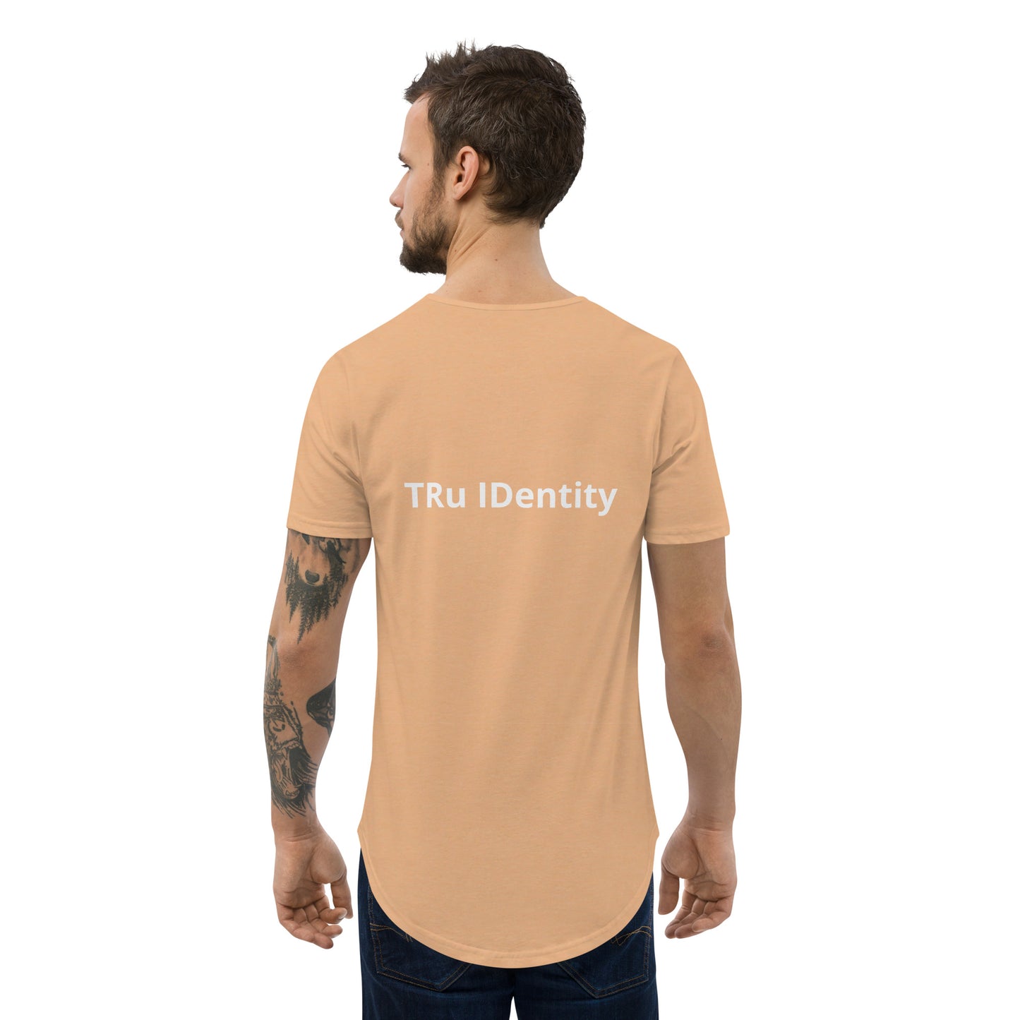 TRu IDentity Men's Curved Hem T-Shirt