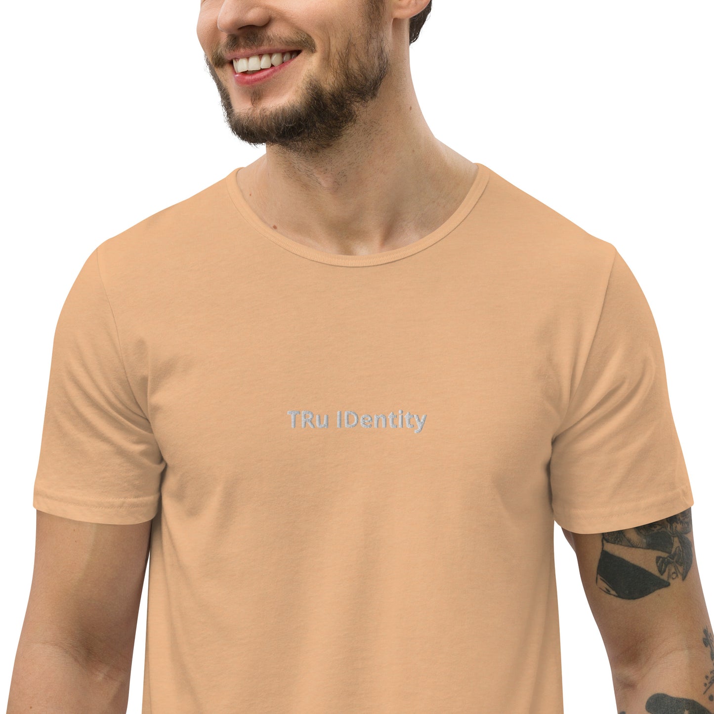TRu IDentity Men's Curved Hem T-Shirt