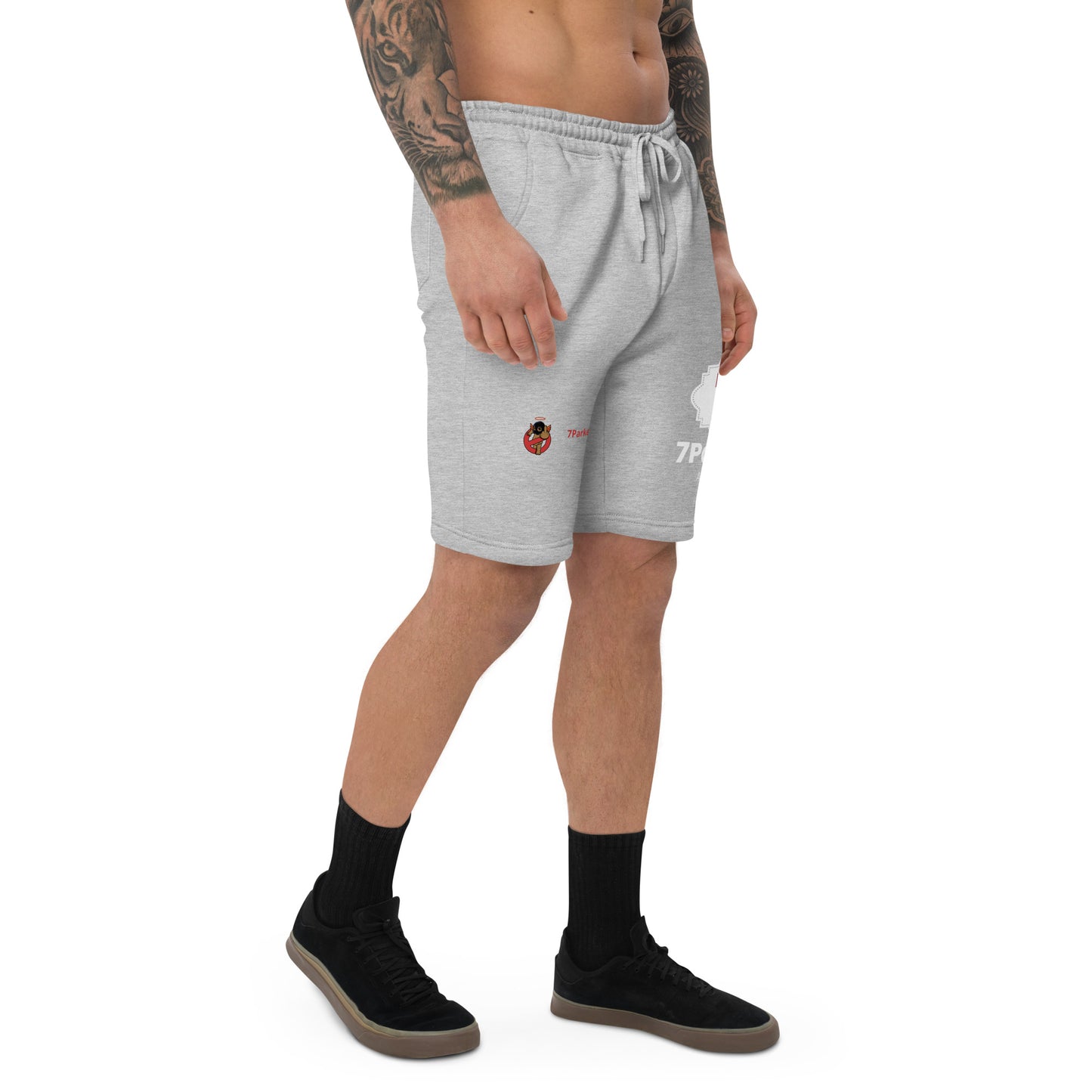 7PARKER Men's fleece shorts