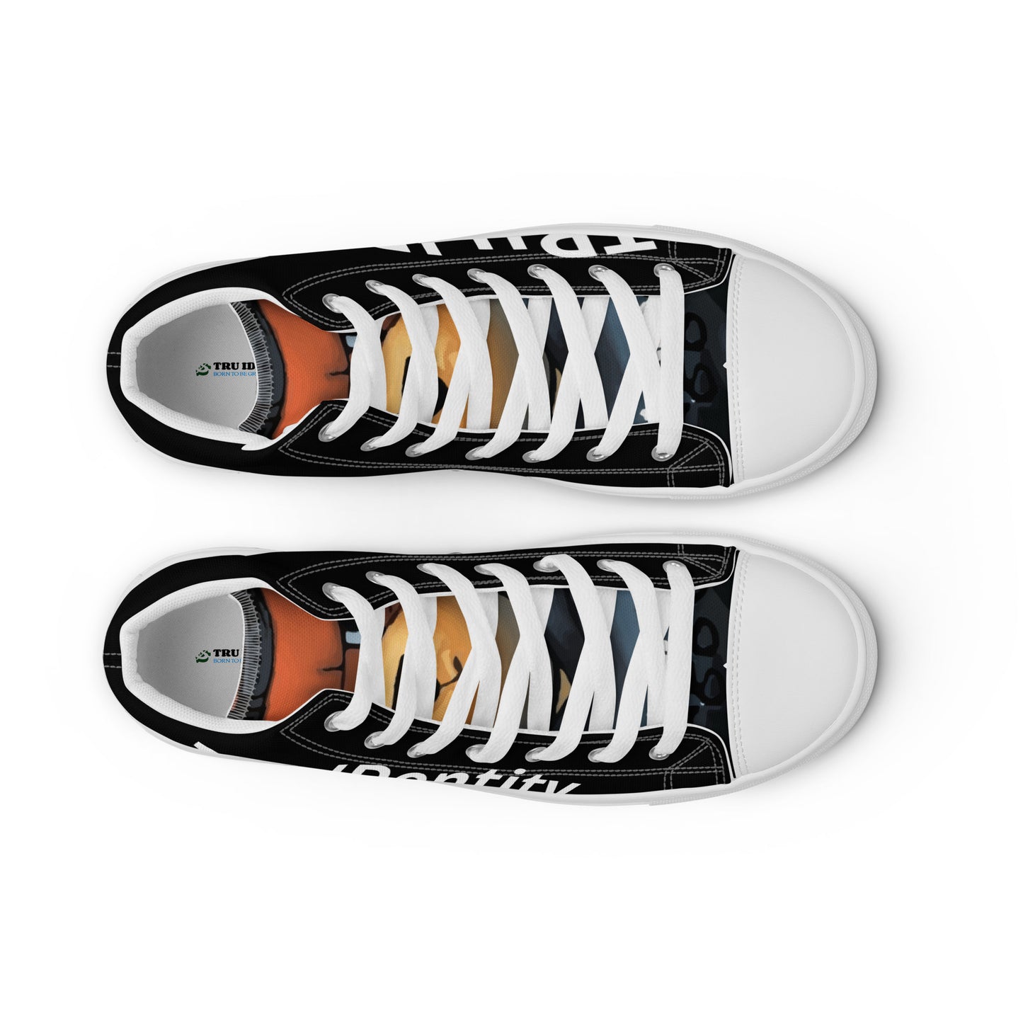 TRu IDentity Men’s high top canvas shoes
