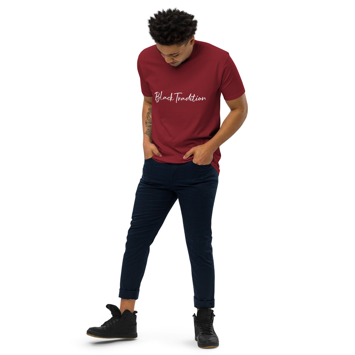 TRu IDentity Men’s premium heavyweight tee