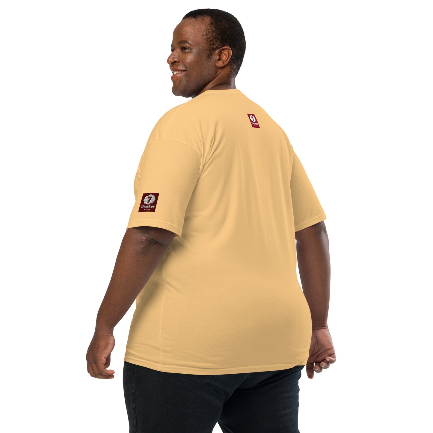 7Parker men’s premium heavyweight tee