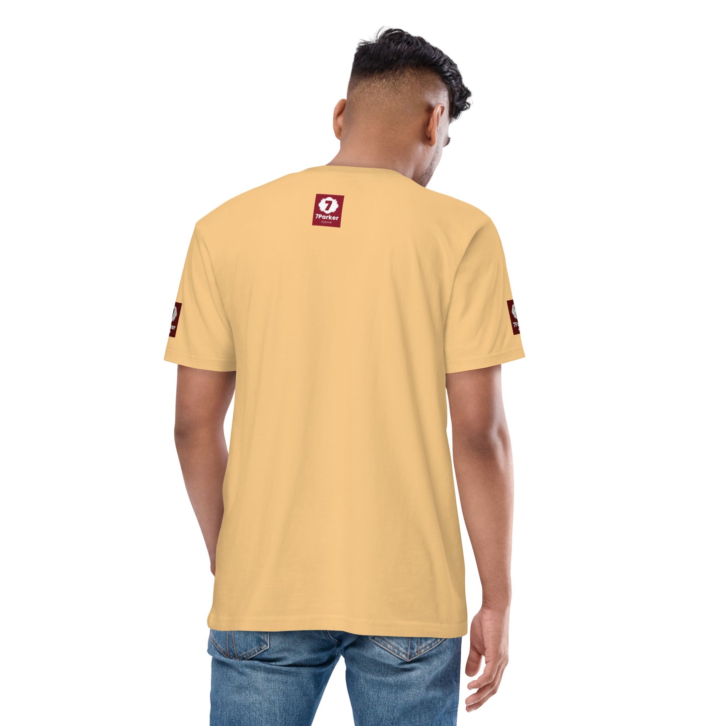 7Parker Men’s premium heavyweight tee