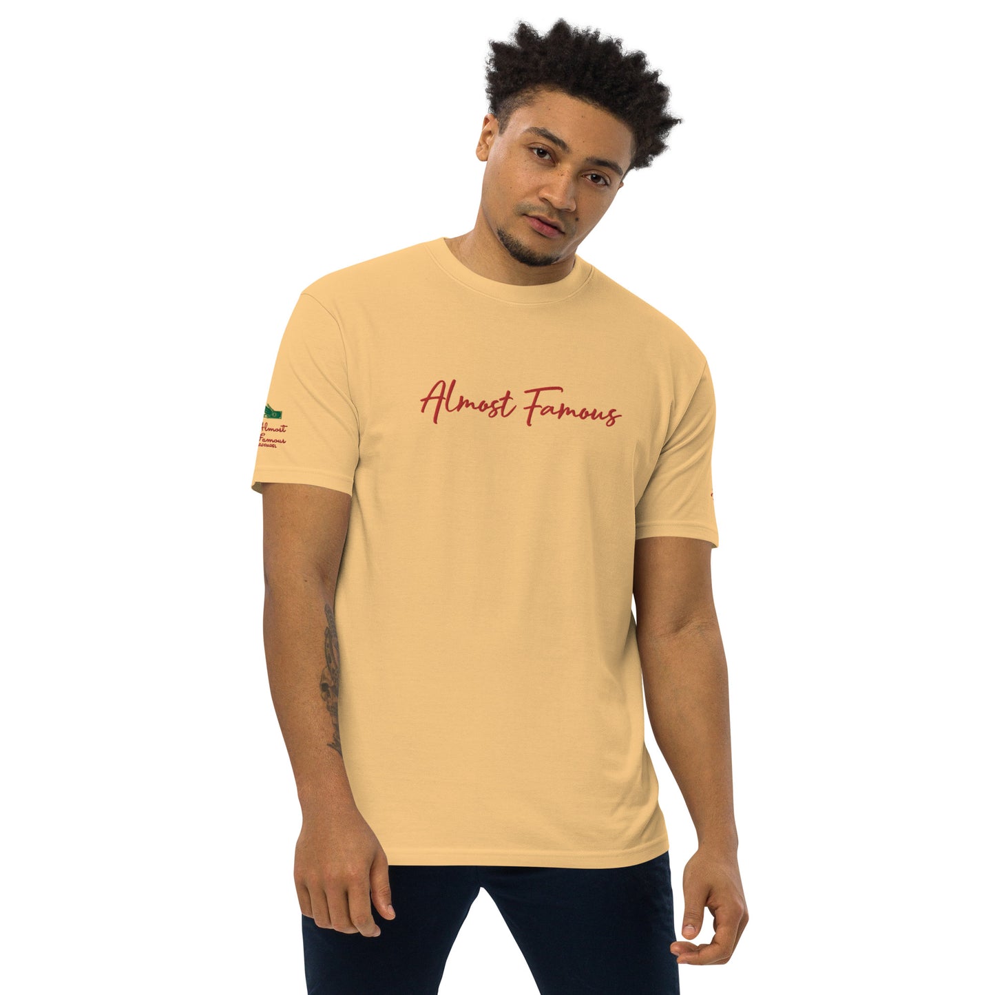 Almost Famous (Men’s premium heavyweight tee