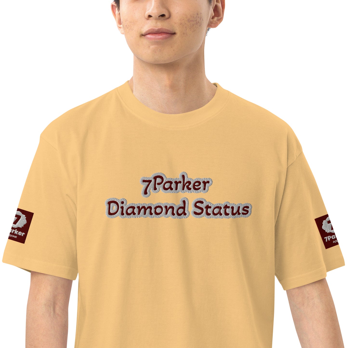 7Parker men’s premium heavyweight tee