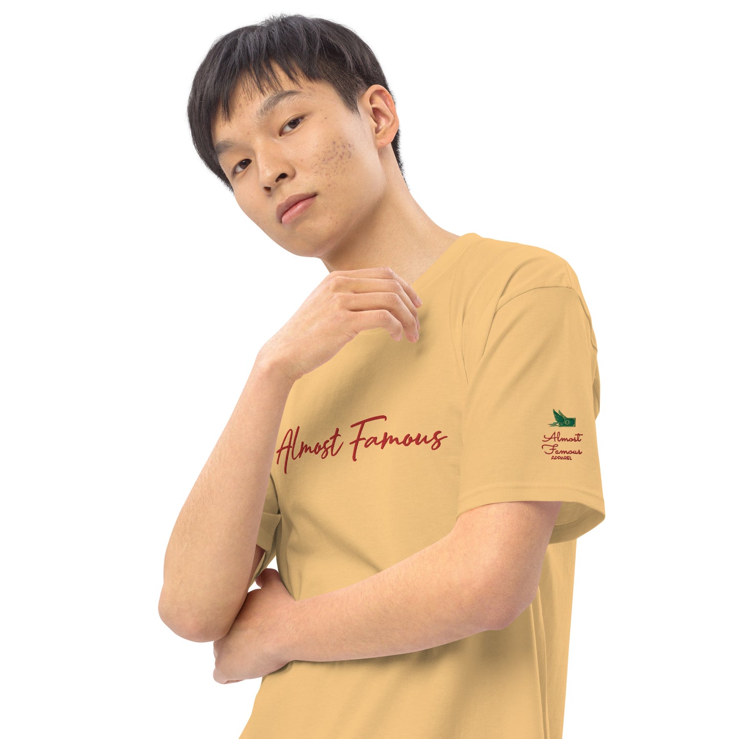 Almost Famous (Men’s premium heavyweight tee