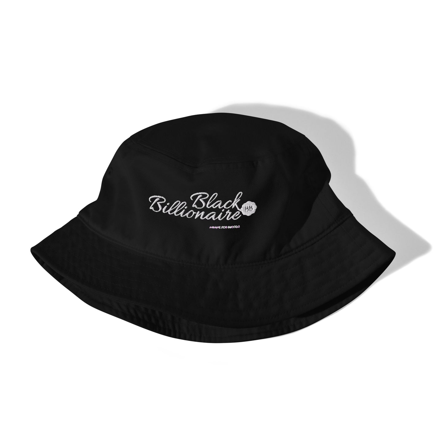 Black Billionaire (Organic bucket hat)