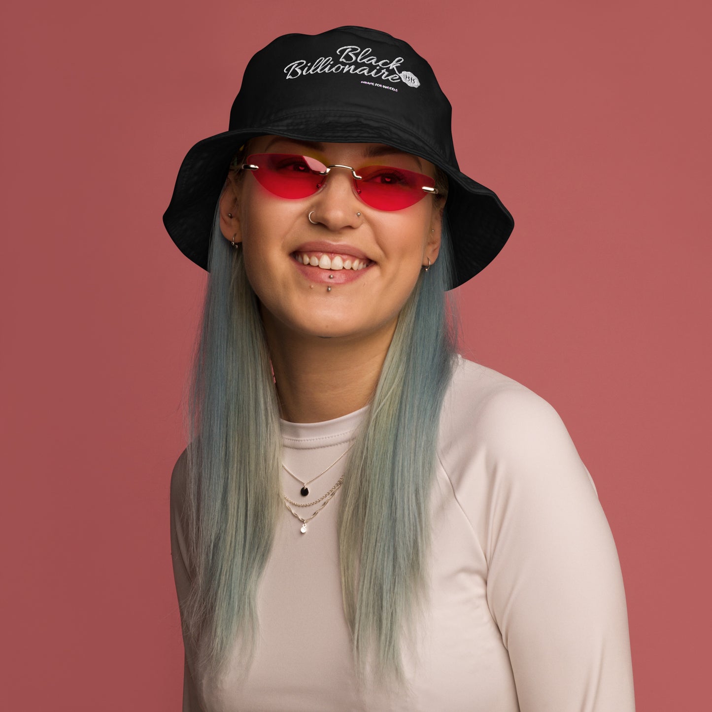Black Billionaire (Organic bucket hat)