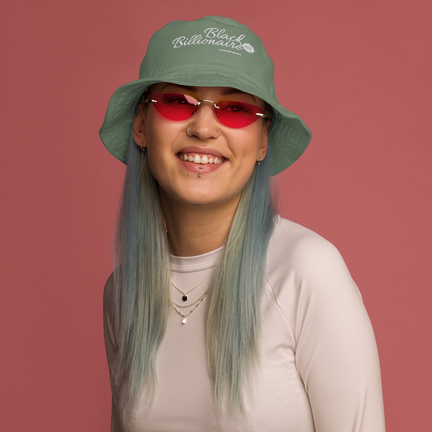 Black Billionaire (Organic bucket hat)
