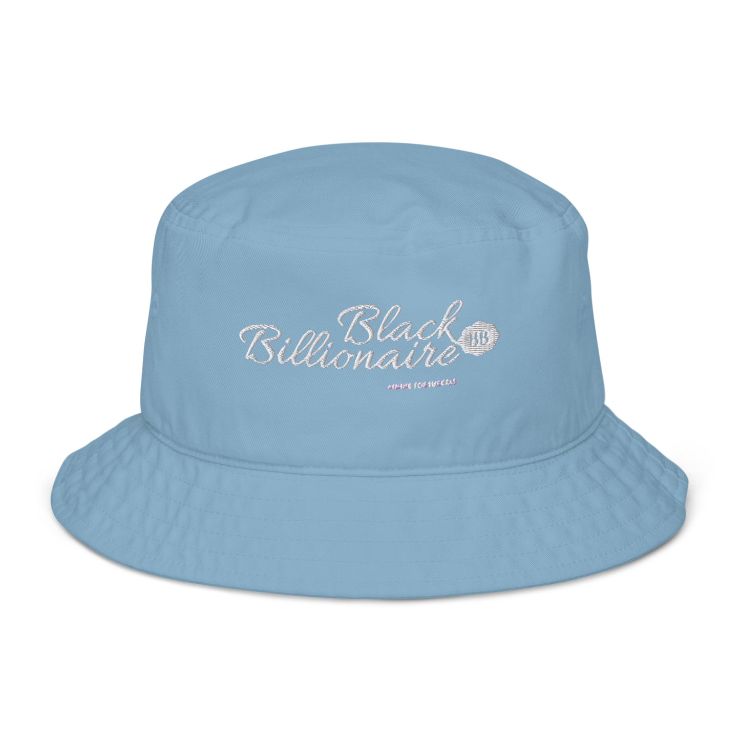 Black Billionaire (Organic bucket hat)