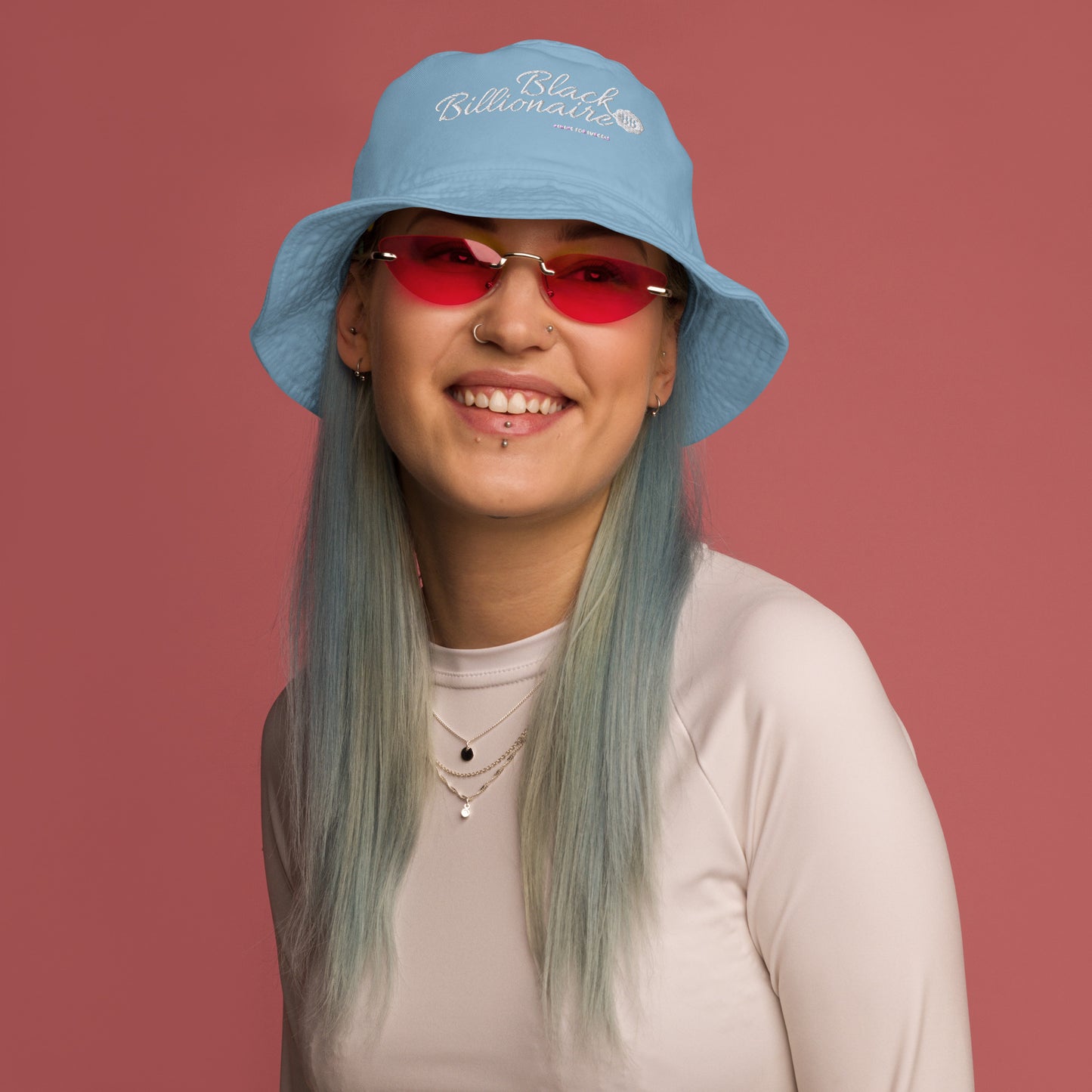 Black Billionaire (Organic bucket hat)