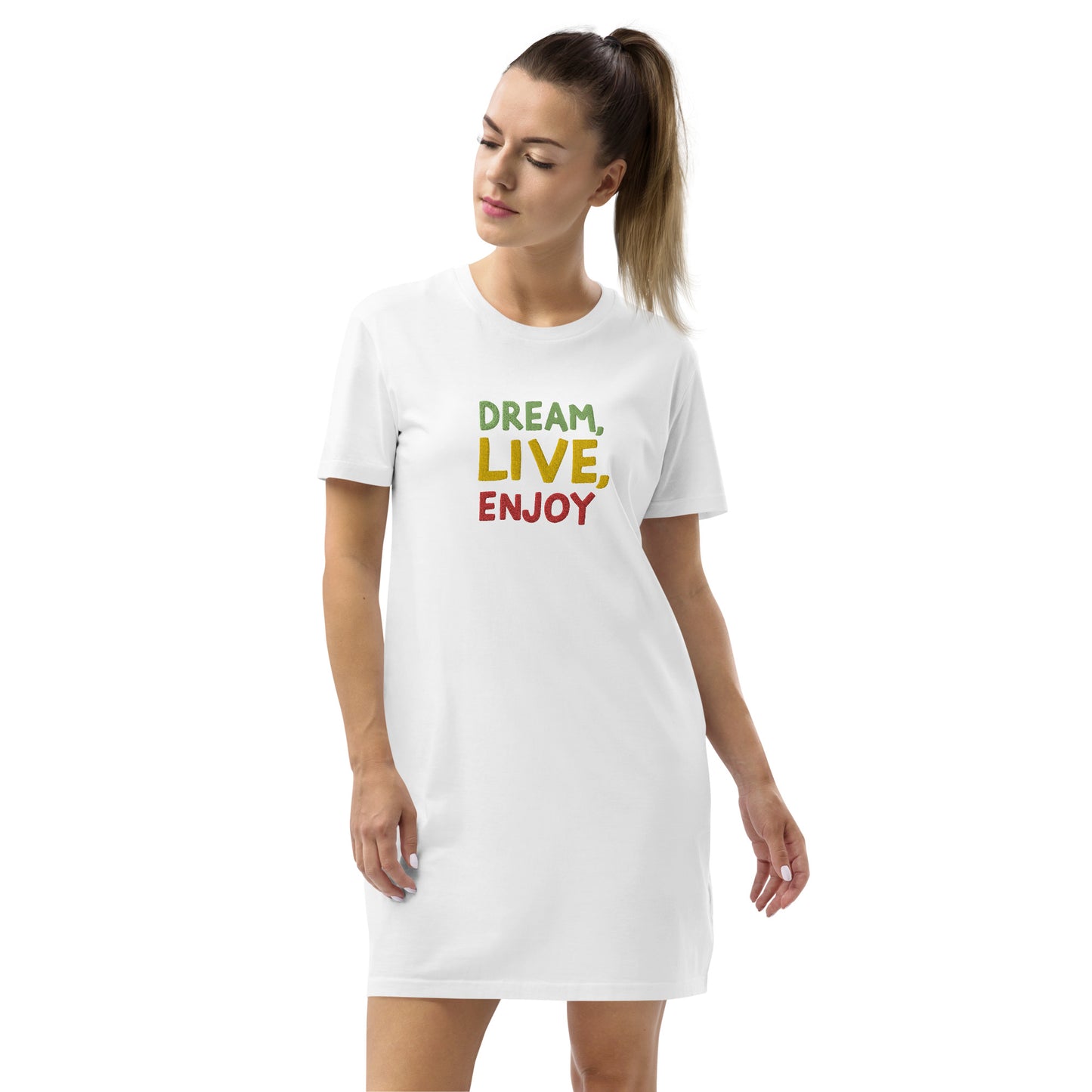 Organic cotton t-shirt dress