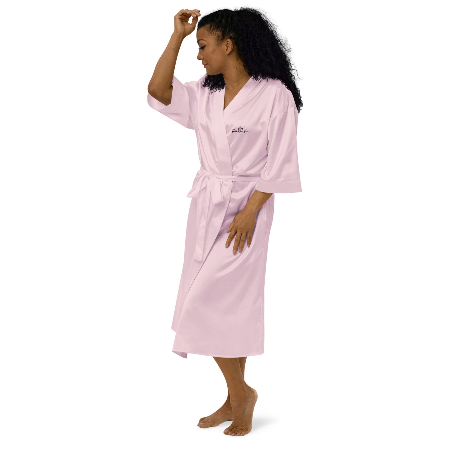 FOF women Satin Robe