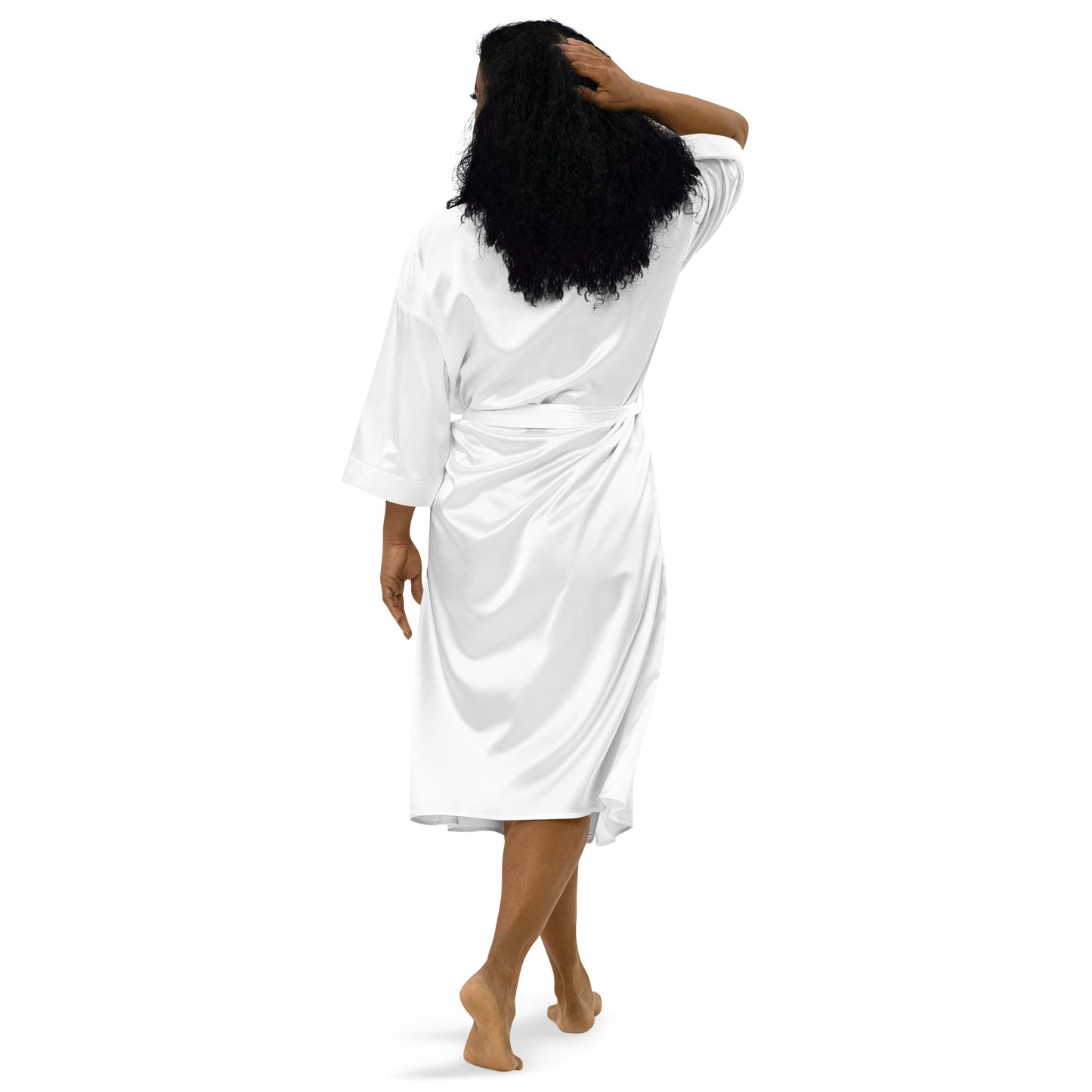 FOF women Satin Robe