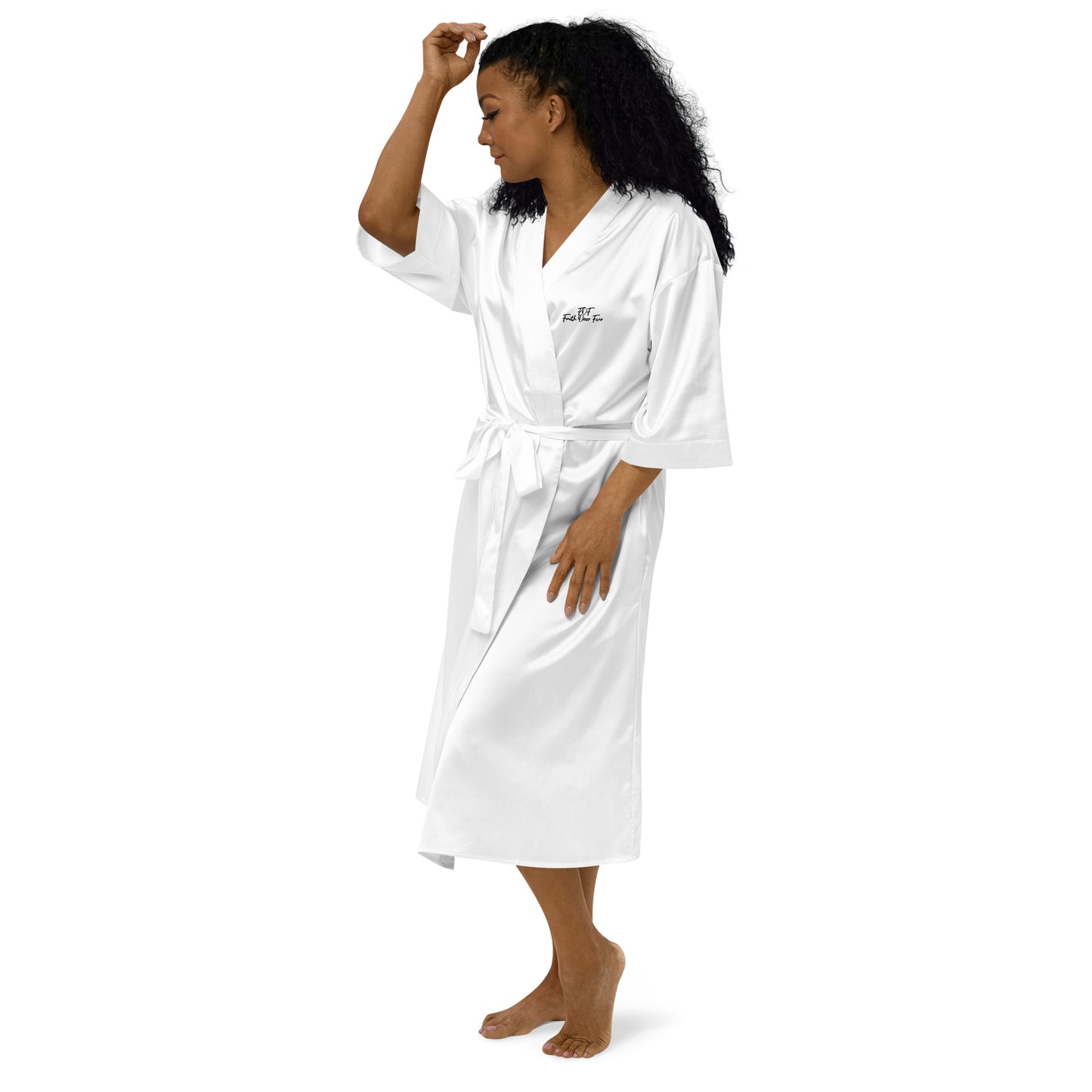 FOF women Satin Robe