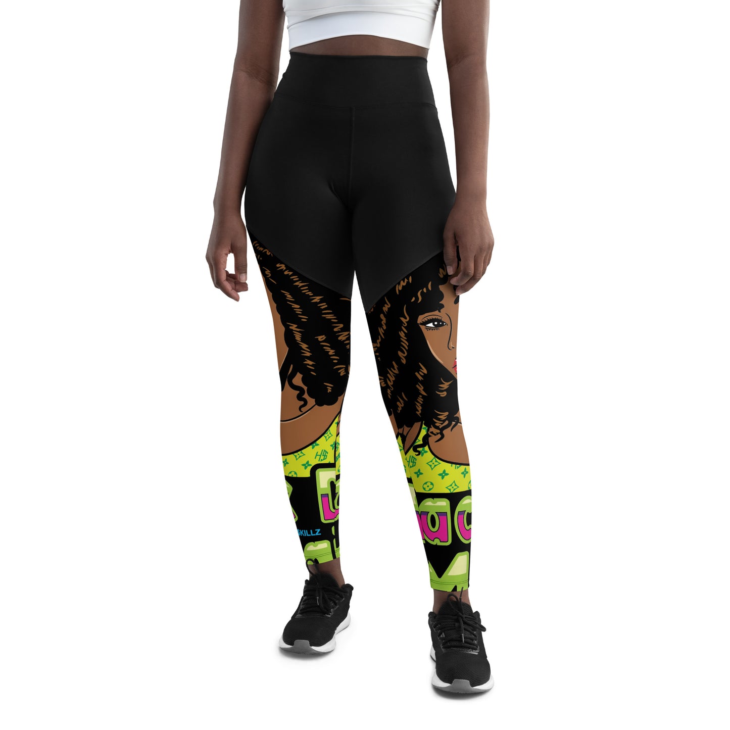 Black Billionaire (Women Sports Leggings)