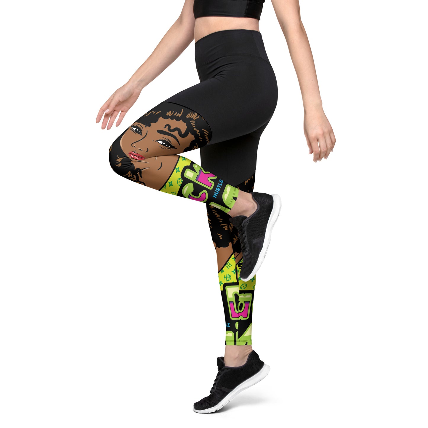 Black Billionaire (Women Sports Leggings)
