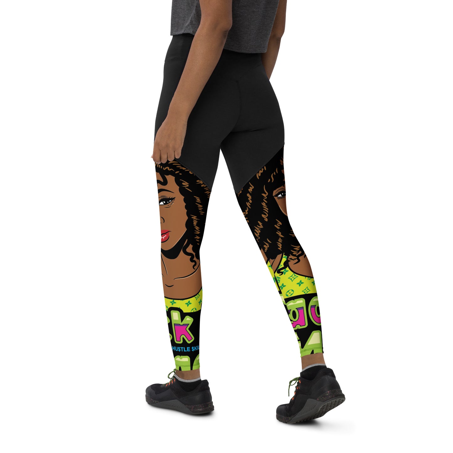 Black Billionaire (Women Sports Leggings)
