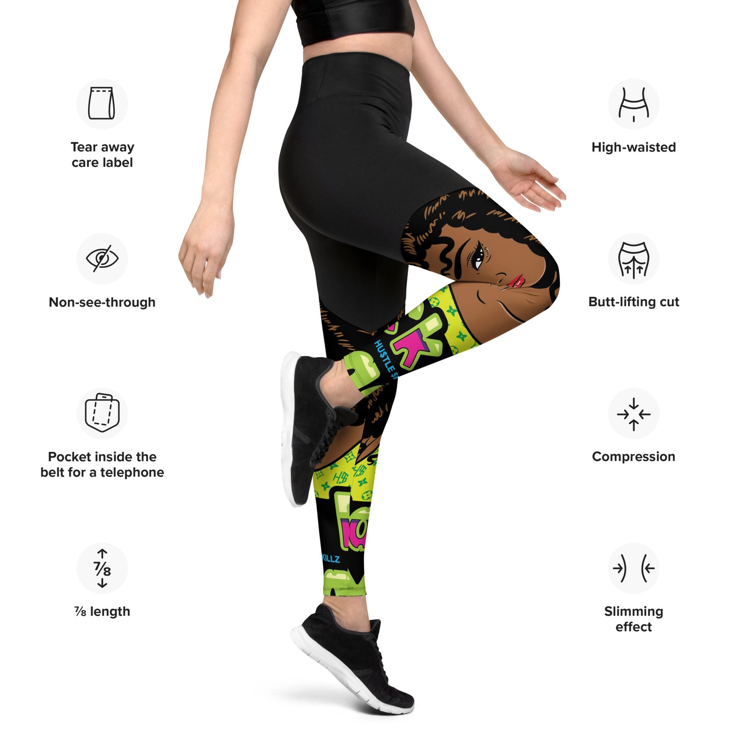 Black Billionaire (Women Sports Leggings)