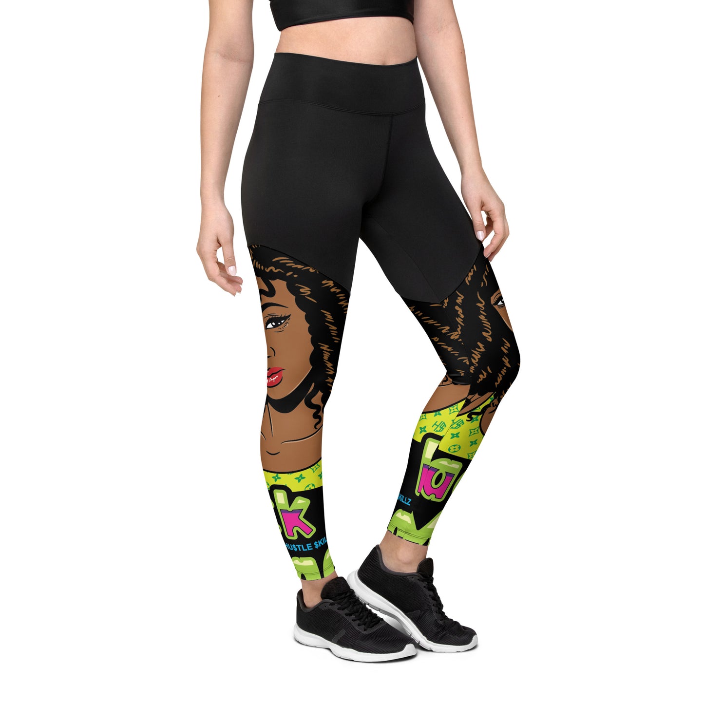Black Billionaire (Women Sports Leggings)