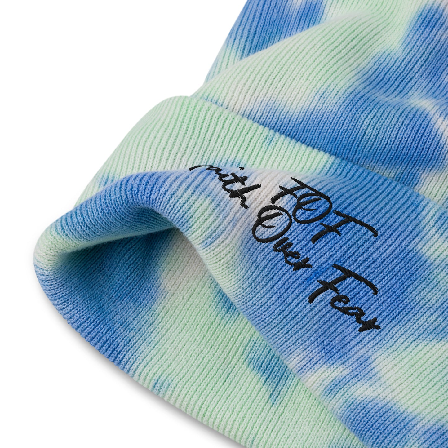 Faith Over Fear (Tie-dye beanie)