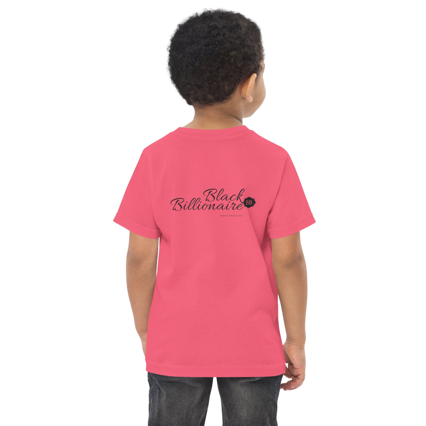 Black Billionaire (Toddler jersey t-shirt)