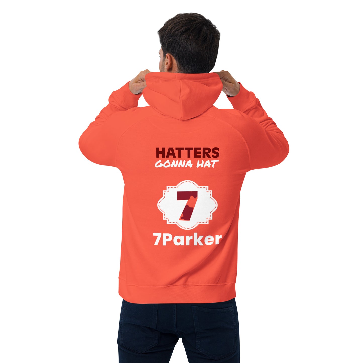 7parker Unisex eco raglan hoodie
