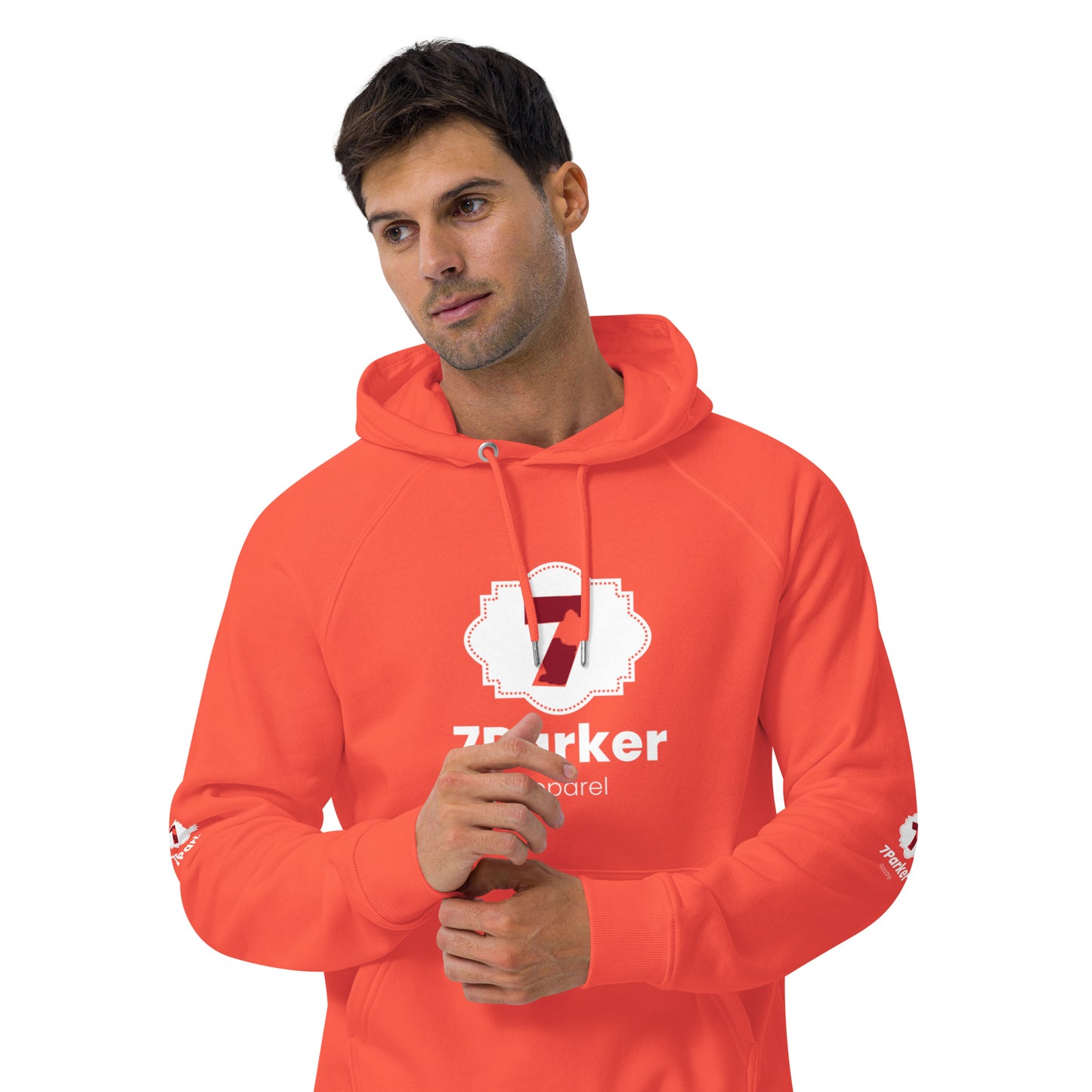 7parker Unisex eco raglan hoodie