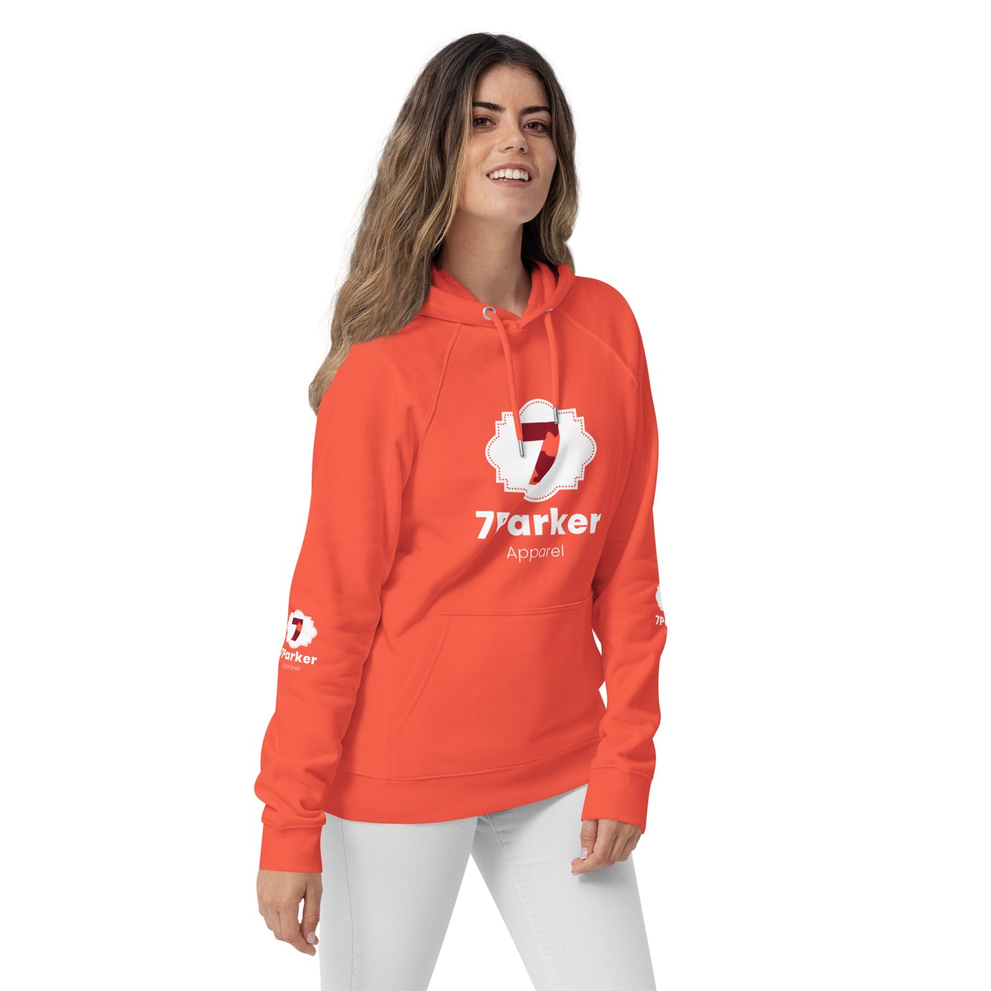7parker Unisex eco raglan hoodie
