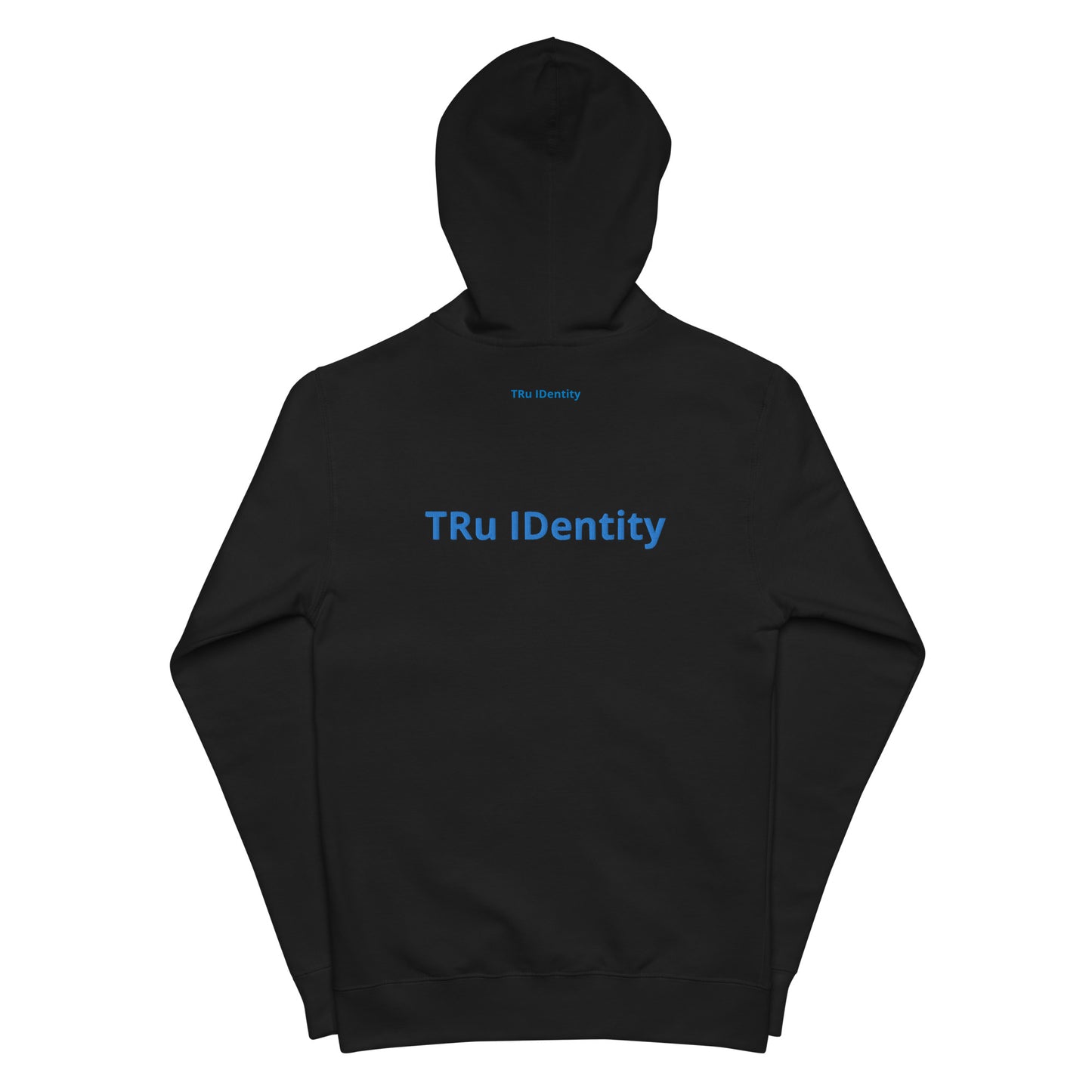 TRu IDentity (Unisex fleece zip up hoodie)