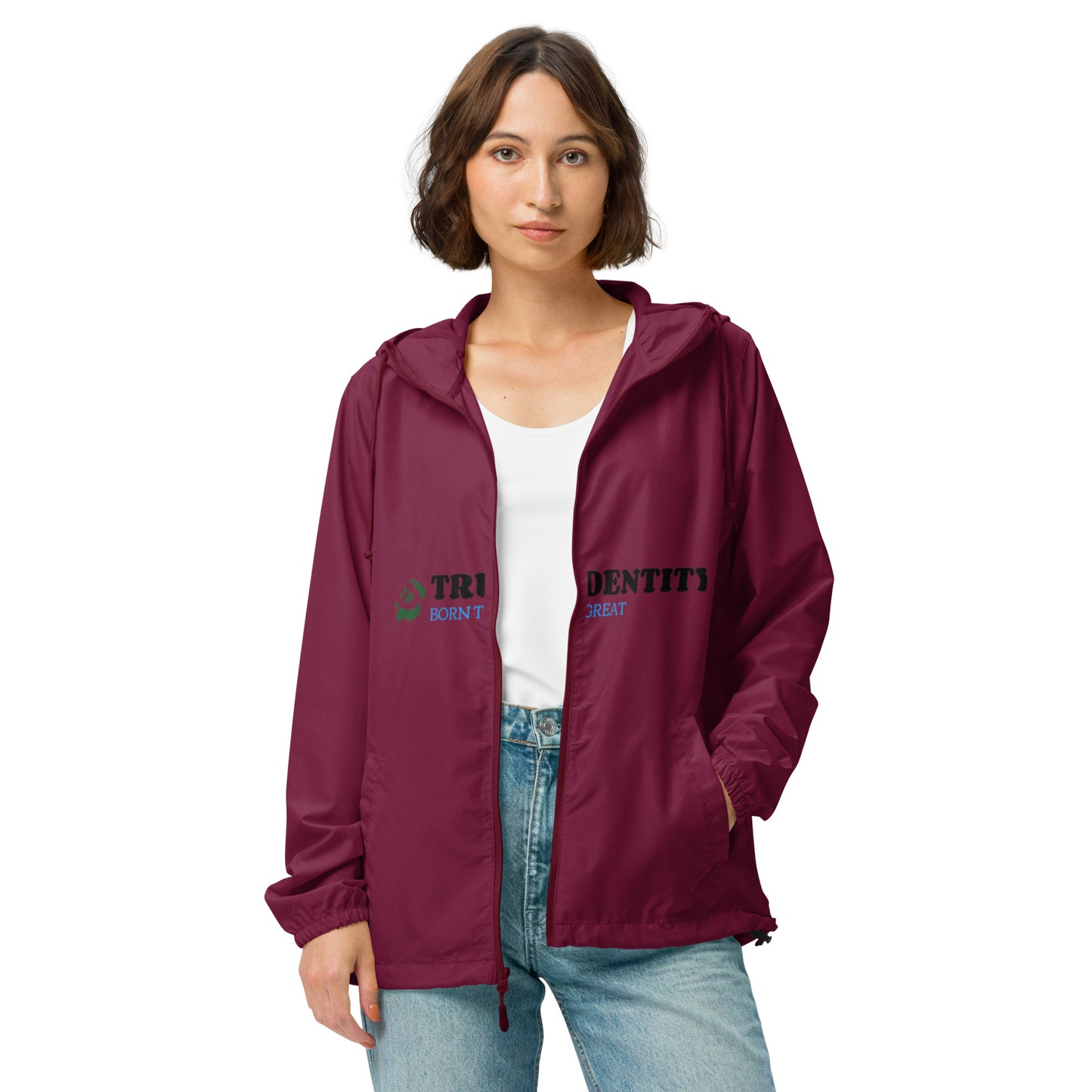 TRu IDentity (Unisex lightweight zip up windbreaker)
