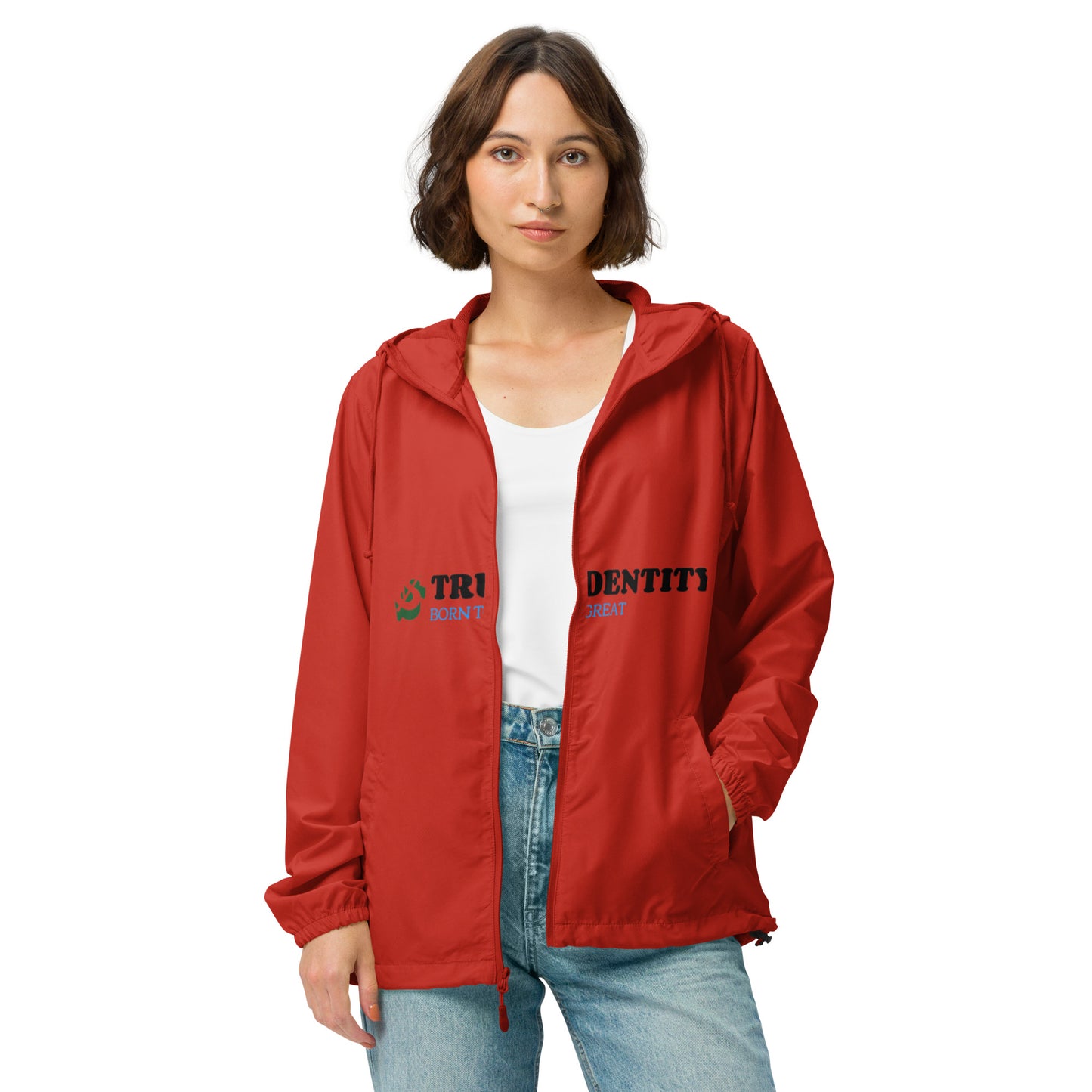 TRu IDentity (Unisex lightweight zip up windbreaker)
