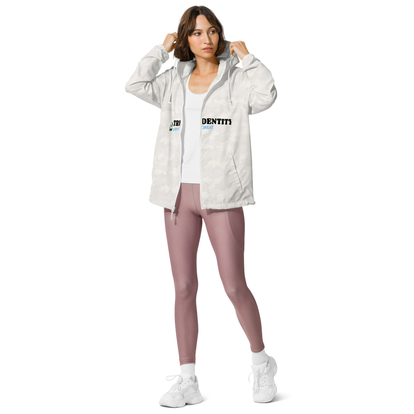 TRu IDentity (Unisex lightweight zip up windbreaker)