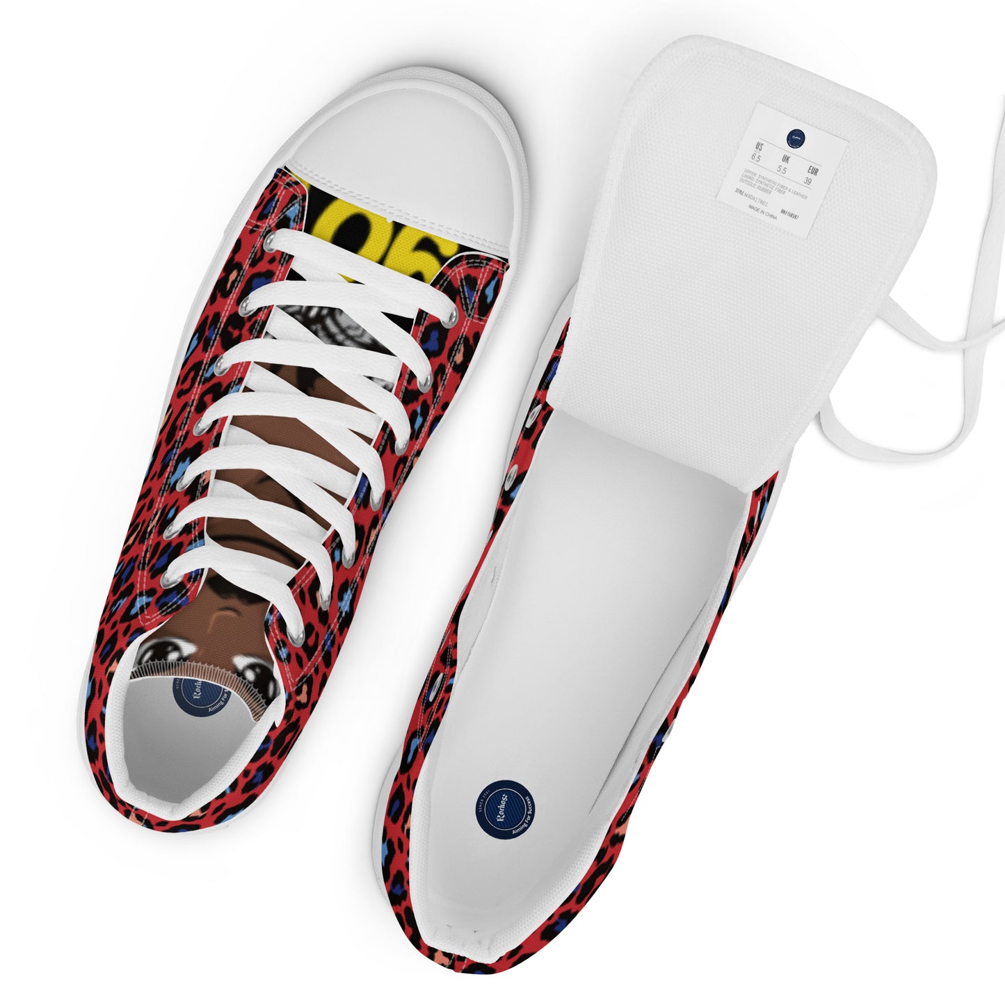 R52 (Women’s high top canvas shoes)
