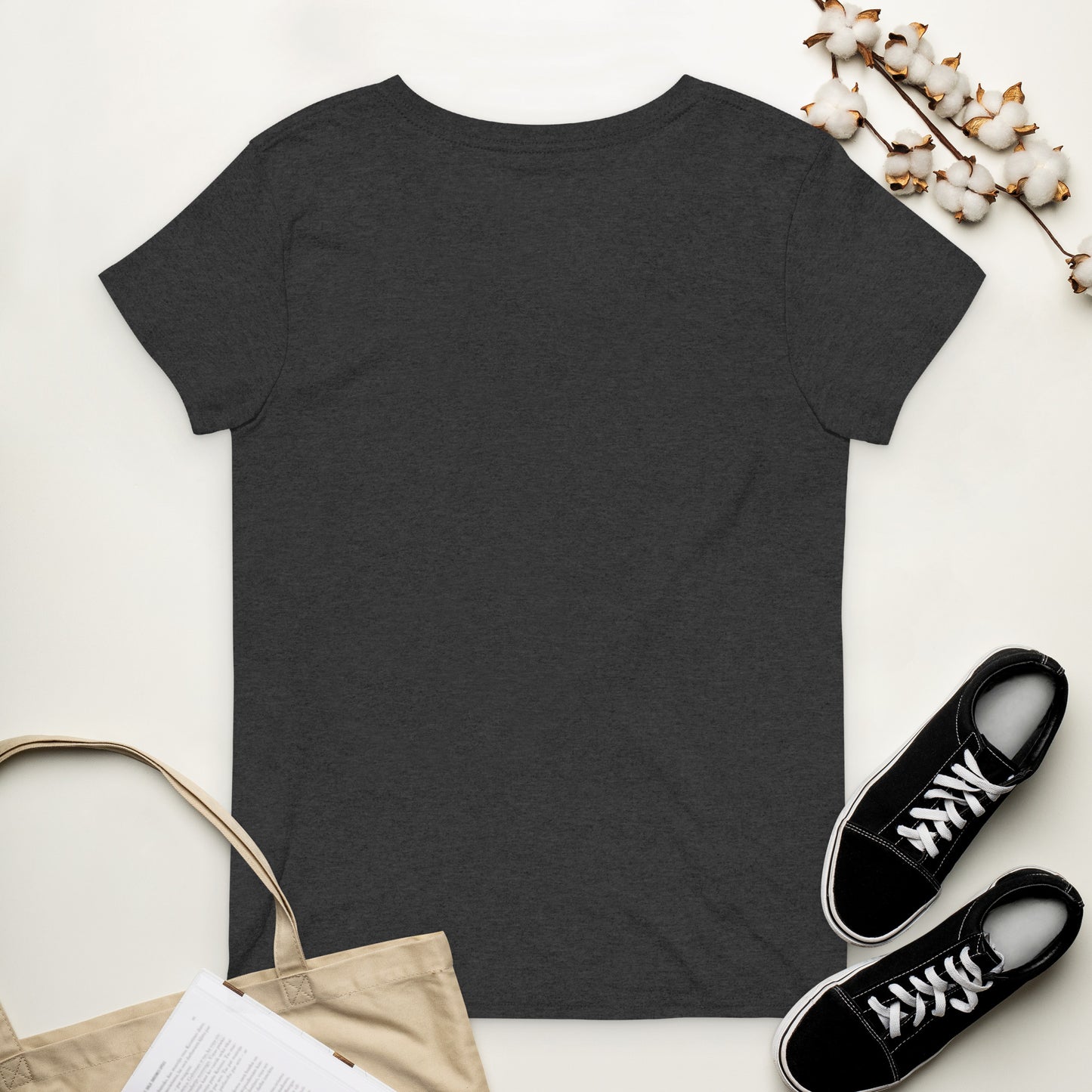 Black Billionaire (Women’s recycled v-neck t-shirt)